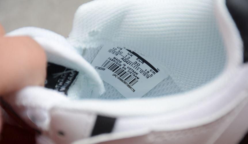 Unisex NikeAir Force 1 AF1 Shadow - T Blanc/Noir