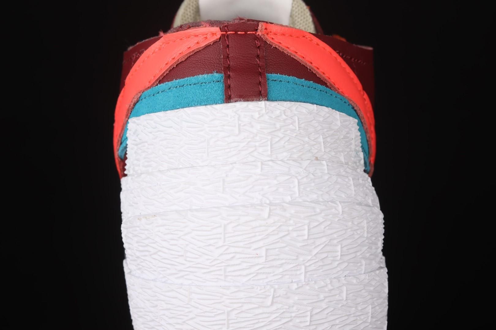 sacai x KAWS Blazer Low - Team Red