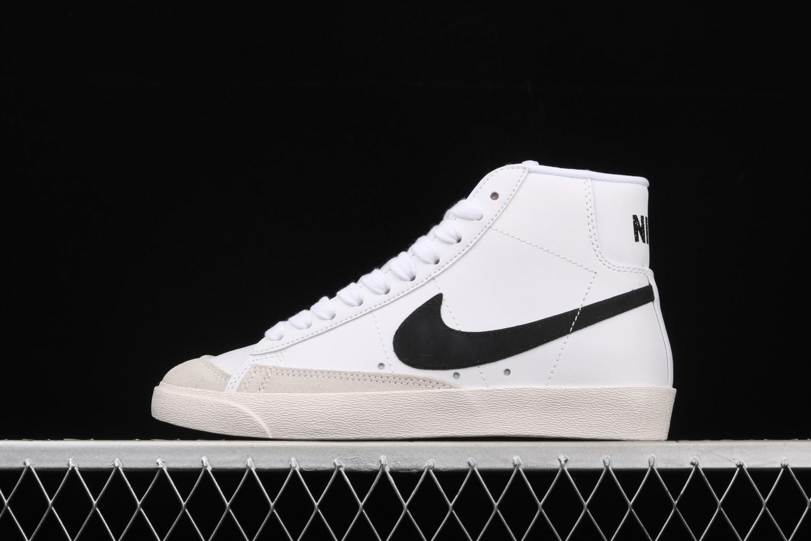 NikeMens Blazer Mid 77 Vintage - White/Black