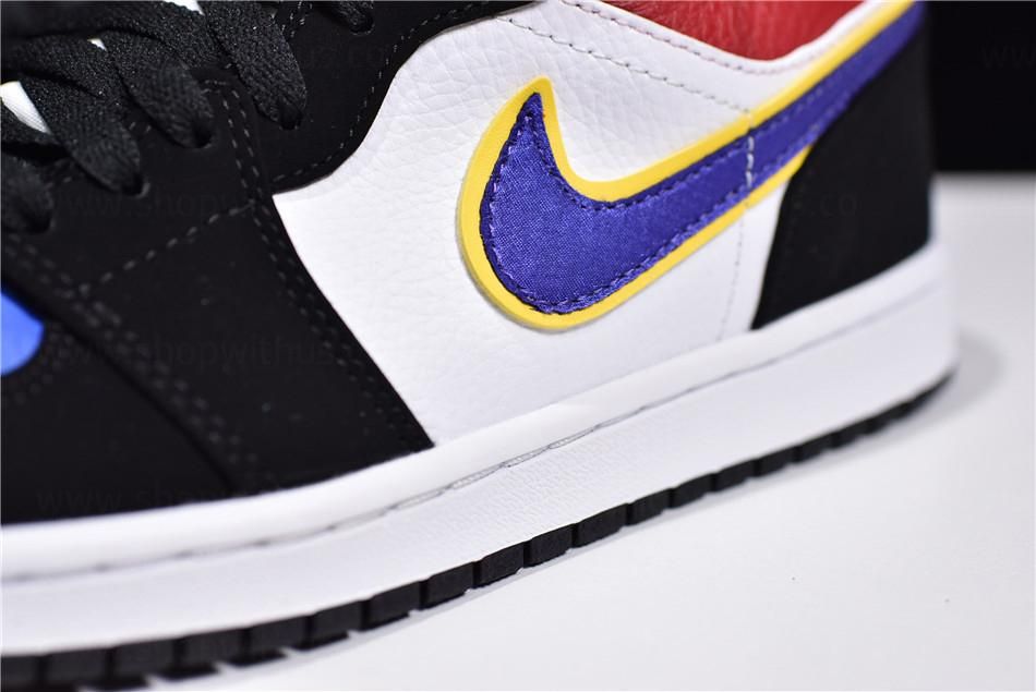 Air Jordan 1 AJ1 Low - Lakers Top 3