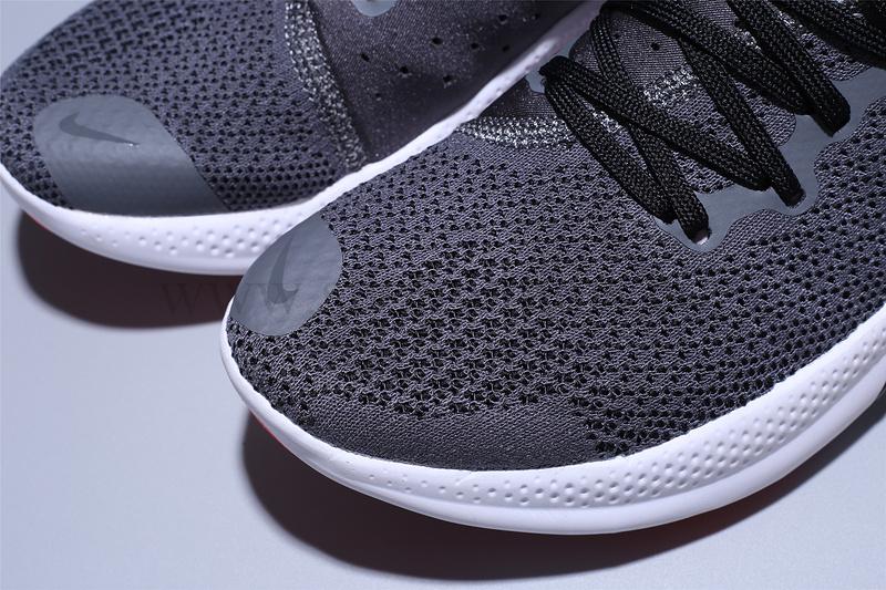 NikeMen's Joyride Run Flyknit - Dark Grey/Bright Crimson