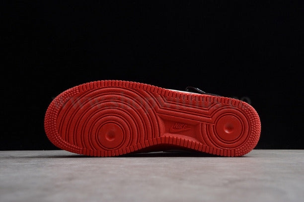 NikeAir Force 1 AF1 Mid Utility - University Red
