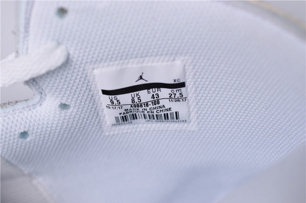 The 10 Off-White x Air Jordan 1 AJ1 - White