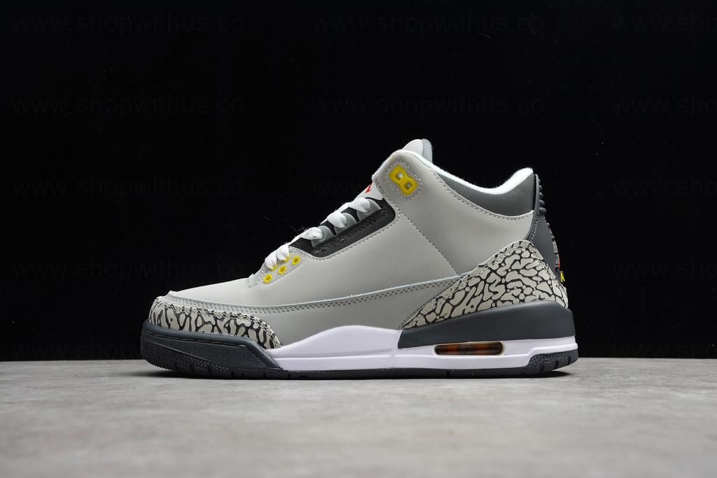 Air Jordan 3 AJ3  - Cool Grey