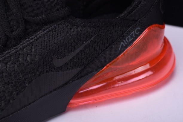 NikeUnisex Air Max 270 - Black/Hot Punch/Black