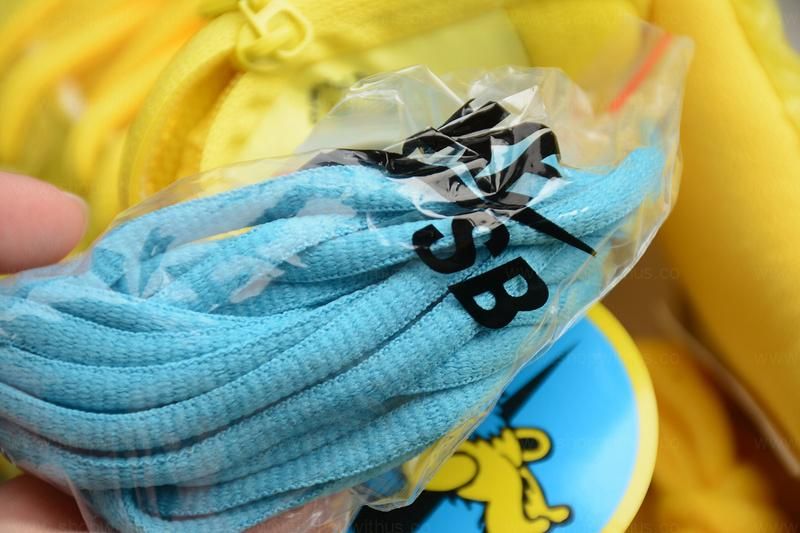 NikeSB Dunk Low x Grateful Dead - Opti Yellow