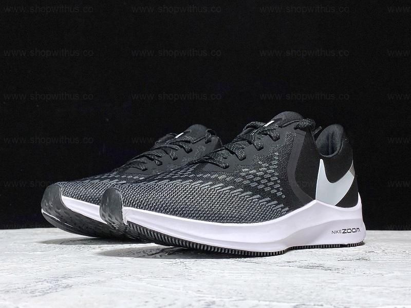 NikeRunning Zoom Winflo 6 Black - White/Dark Grey