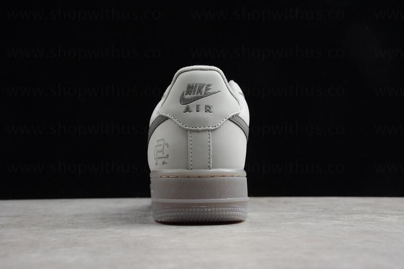 Reigning Champ x NikeAir Force 1 AF1 Low - Light Grey/Black(Custom)
