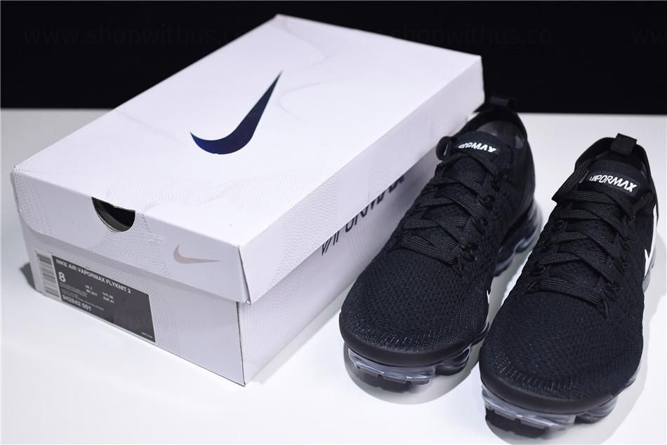 NikeAir VaporMax Flyknit 2 - Black/White