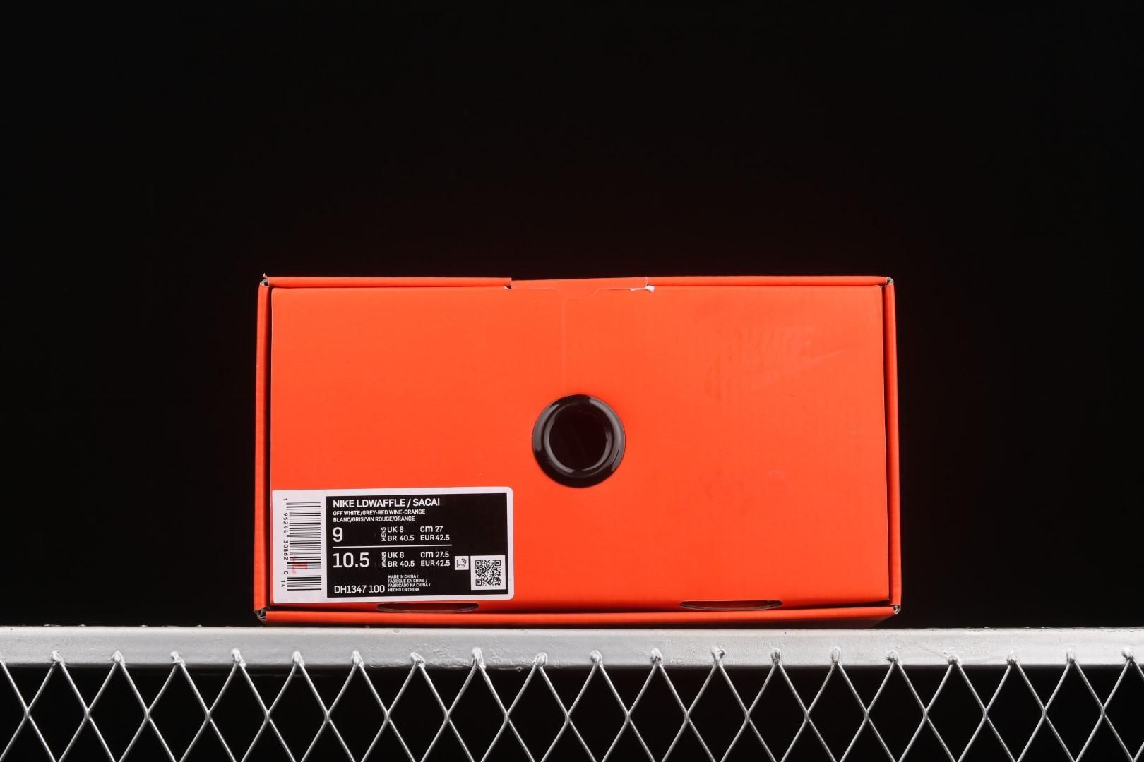 sacai x Clot x LDWaffle - Net Orange Blaze