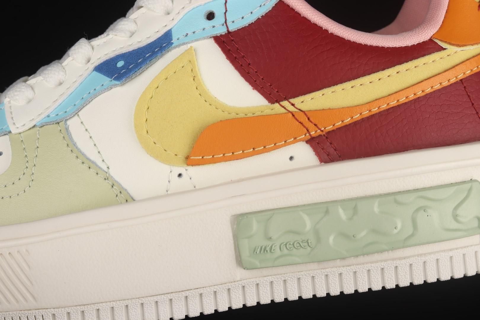 NikeUnisex Air Force 1 AF1 Fontanka - Sail Multi