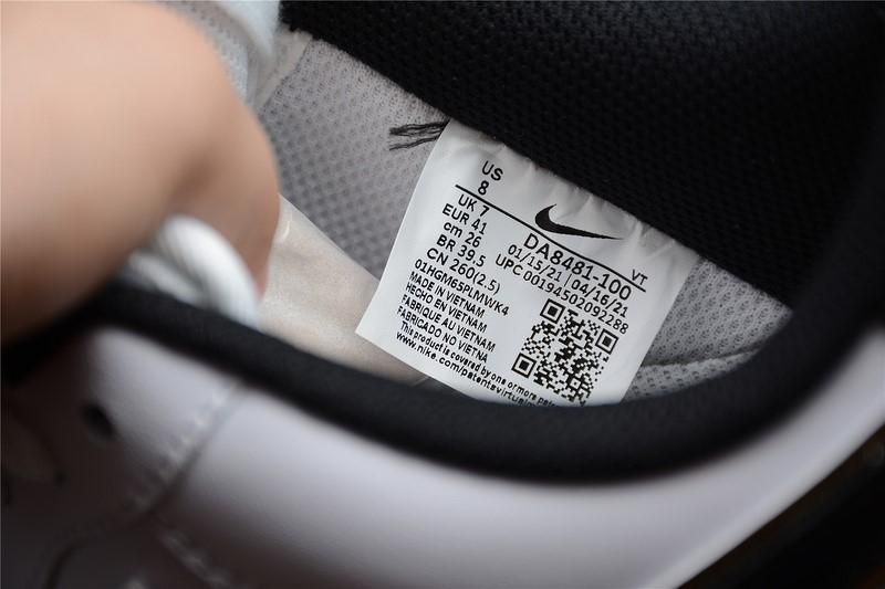 NikeAir Force 1 AF1 Low '07 LV8 Double Swoosh White/Metallic Gold