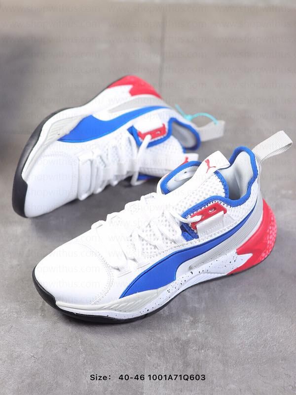 PumaBasketball Uproar Palace Guard - White/Red/Blue