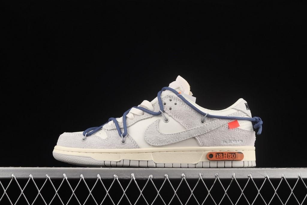 Off-White x NikeMens Dunk Low- Lot 18