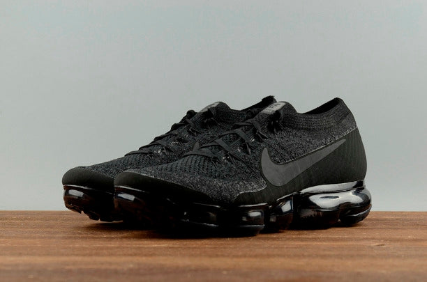 NikeLab Air Vapormax Flyknit Running Shoes-Triple Black