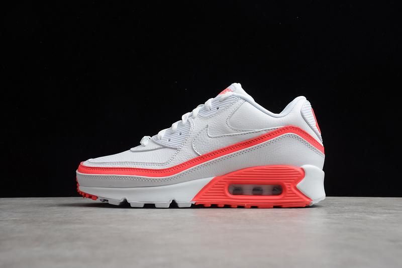 NikeUnisex Air Max 90 Undefeated - White/Solar Red