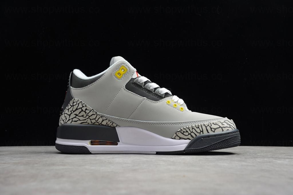 Air Jordan 3 AJ3  - Cool Grey