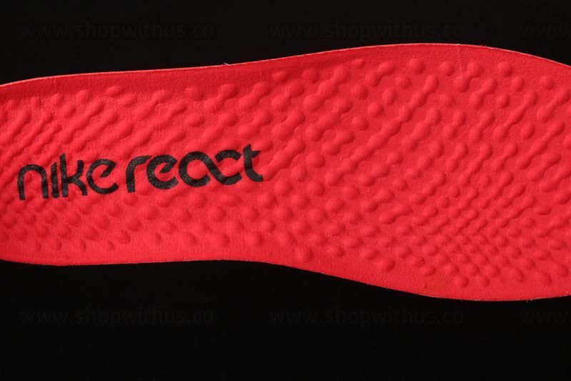 NikeAir Force 1 AF1 React - Black/Grey/Purple