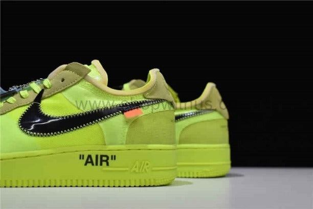 Off-White x NikeAir Force 1 Low - Volt