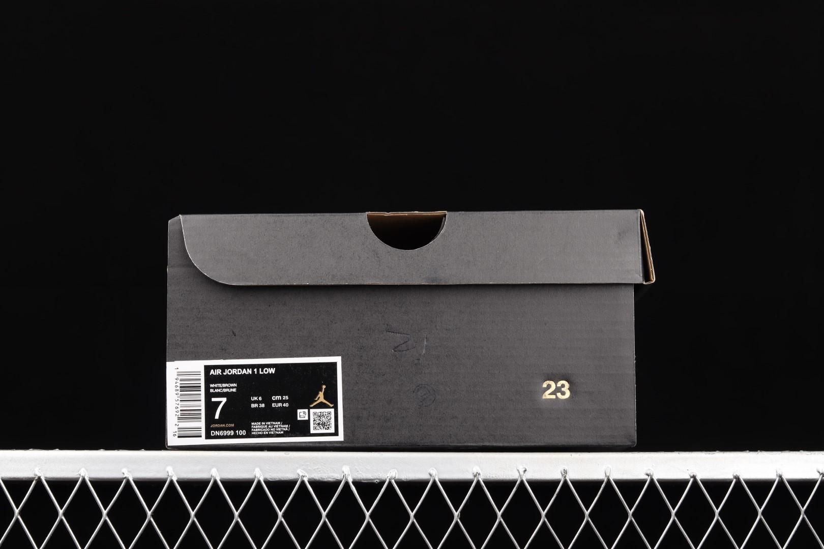 Air Jordan 1 AJ1 Low - Hemp White