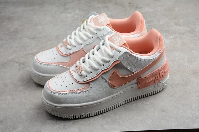NikeUnisex Air Force 1 AF1 Shadow - Washed Coral