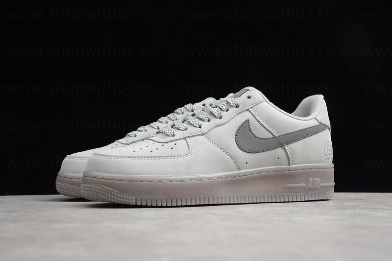 Reigning Champ x NikeAir Force 1 AF1 Low - Light Grey/Black(Custom)