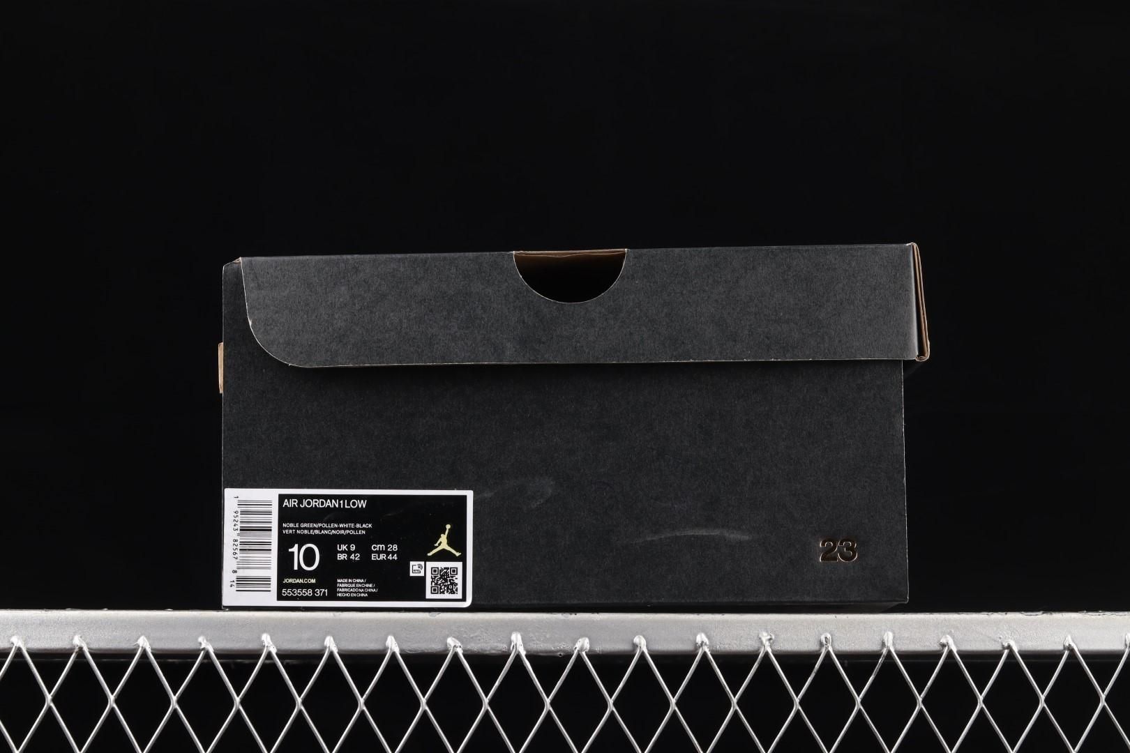 Air Jordan 1 AJ1 Low - Green Toe