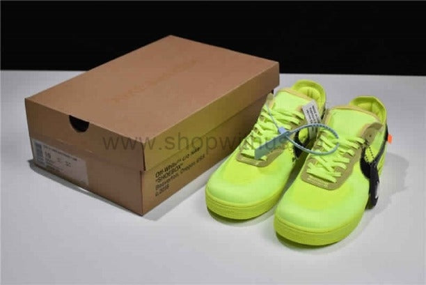 Off-White x NikeAir Force 1 Low - Volt