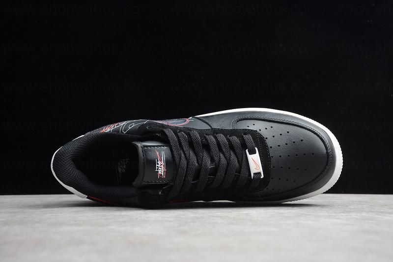 NikeAir Force 1 AF1 Low - Script Black