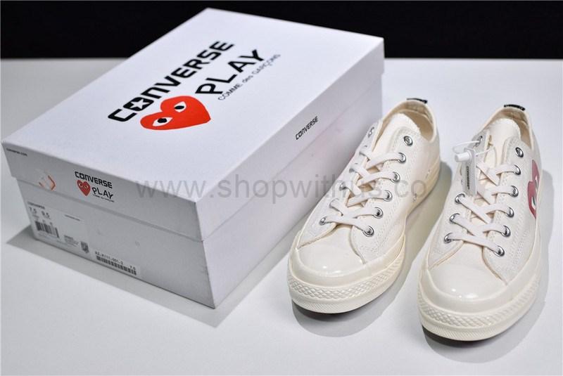Comme des Garcons Play x Converse Chuck Taylor All-Star 70s Low - White