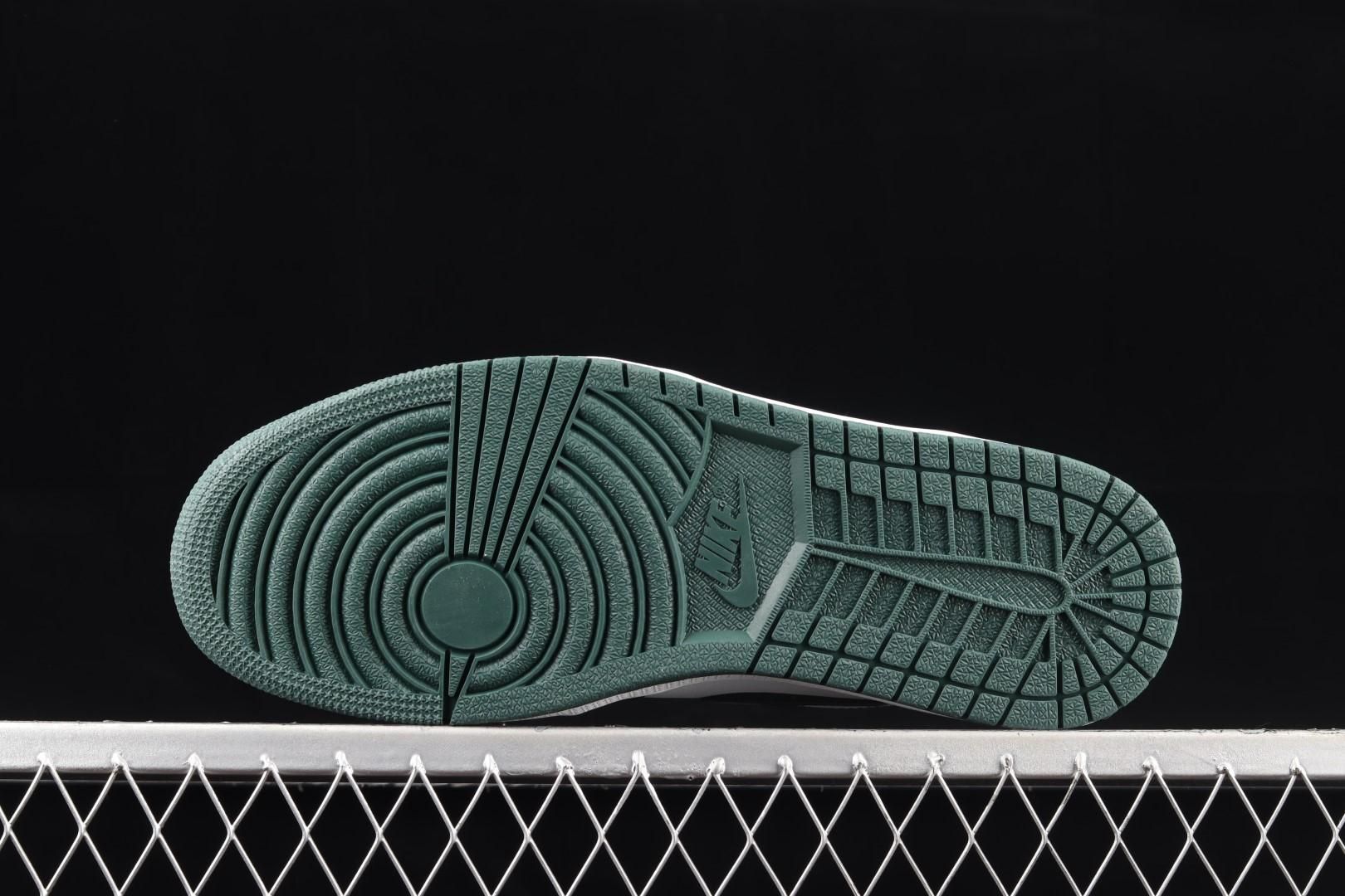 Air Jordan 1 AJ1 Low - Green Toe