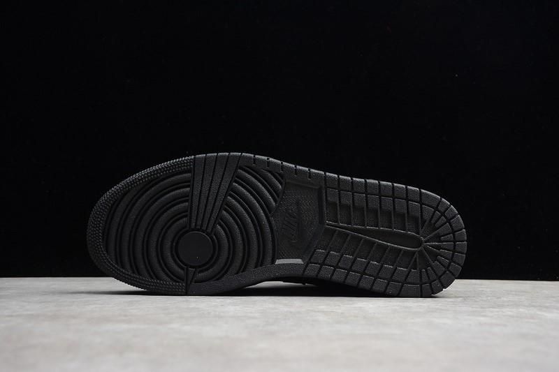 Air Jordan 1 AJ1 Retro Low - Triple Black
