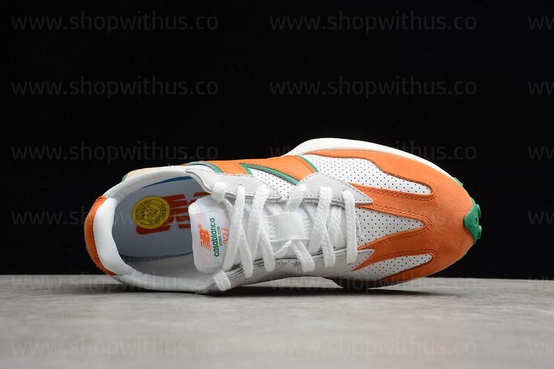 Casablanca X New Balance 327 - White/Orange