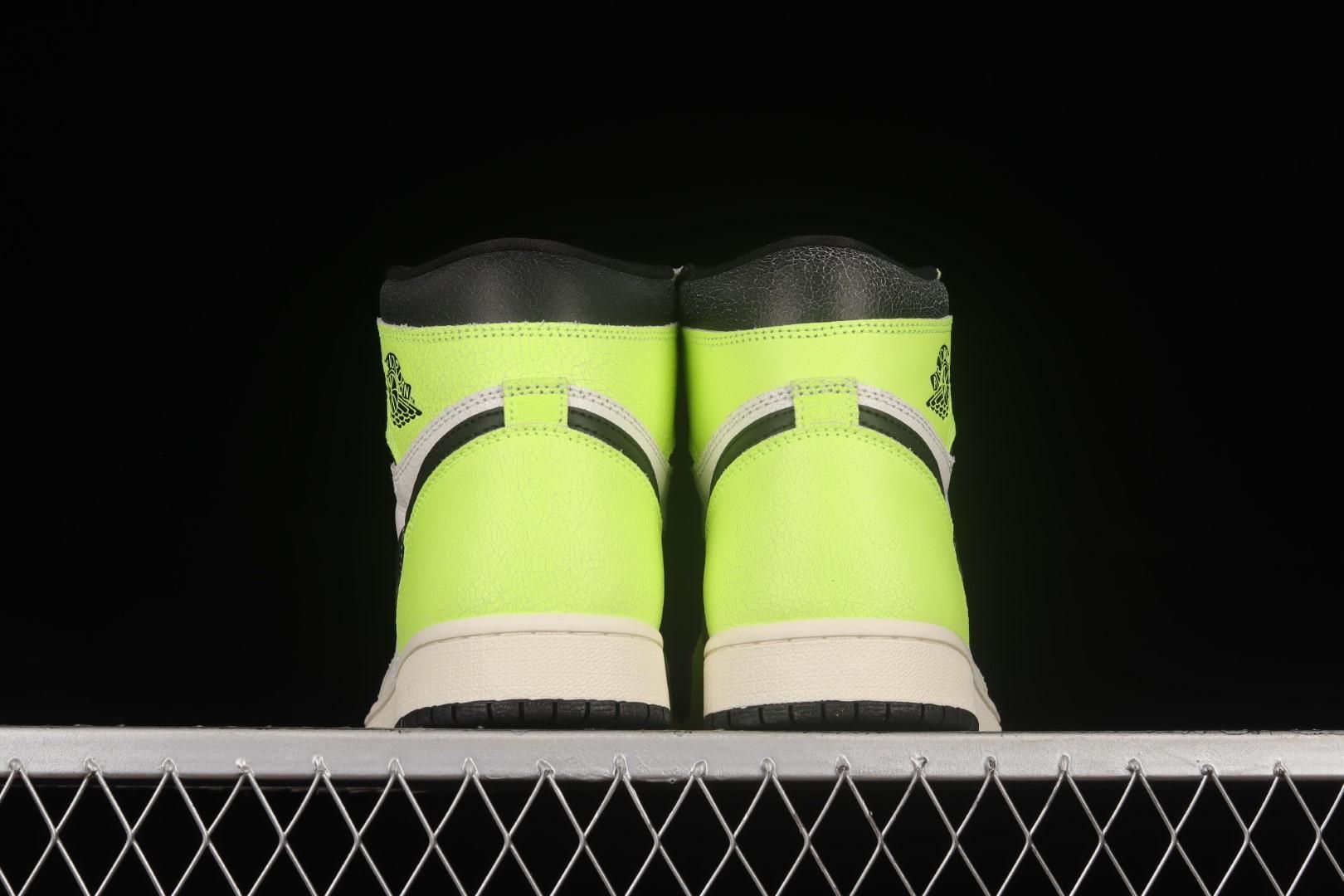 Air Jordan 1 AJ1 High - Visionare Volt-Black