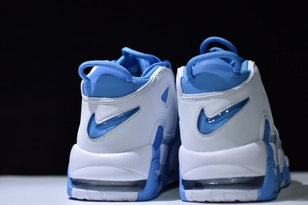 NikeAir More Uptempo Mid Basketball Shoe- Sky Blue