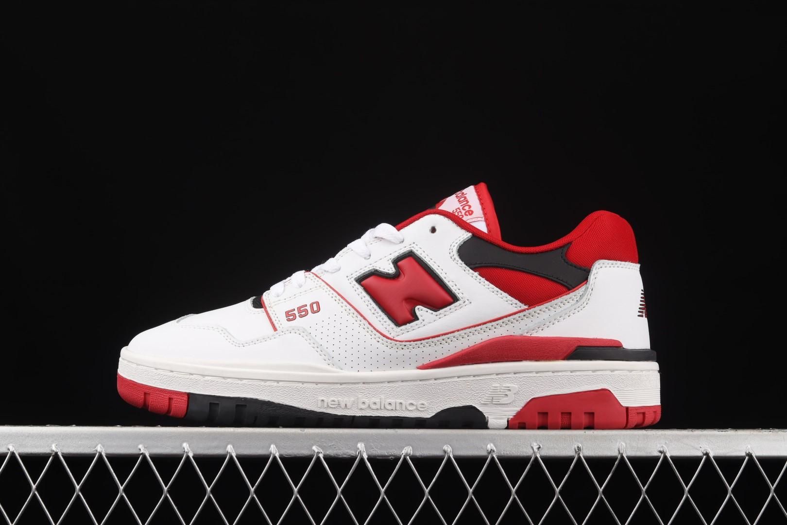 New Balance 550 - White/Red