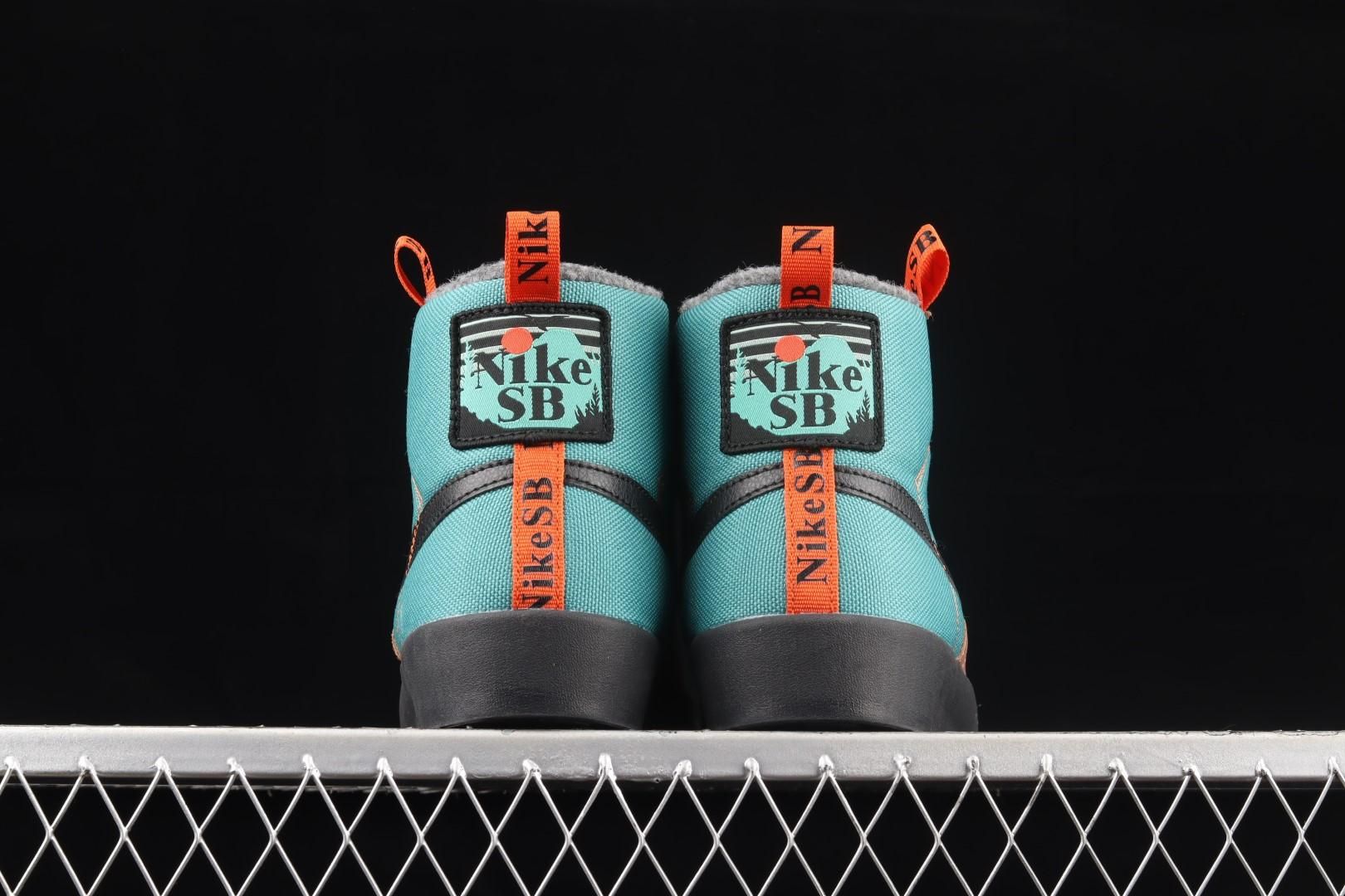 NikeMens SB Zoom Blazer Mid PRM - Noble Green