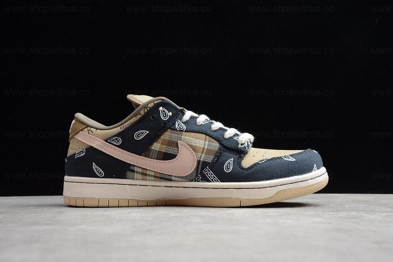 NikeSB Dunk low x Travis Scott - Bandana print