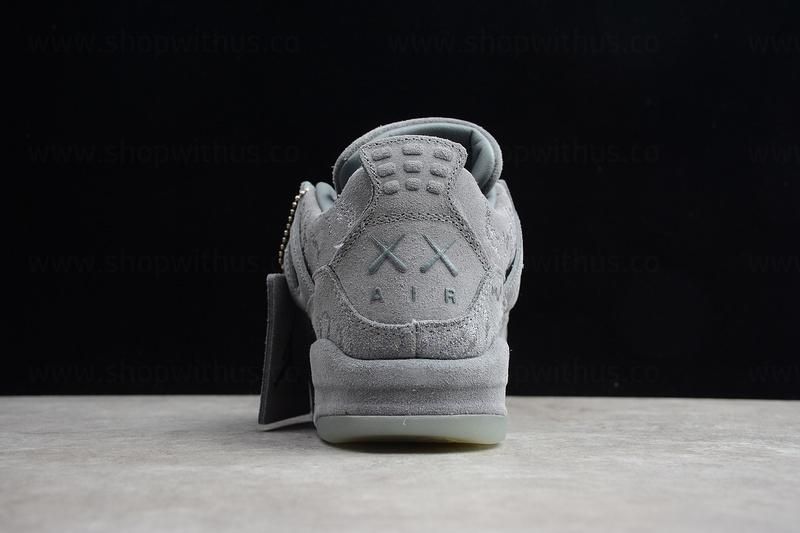 KAWS x Air Jordan 4 AJ4 Retro - Cool Grey
