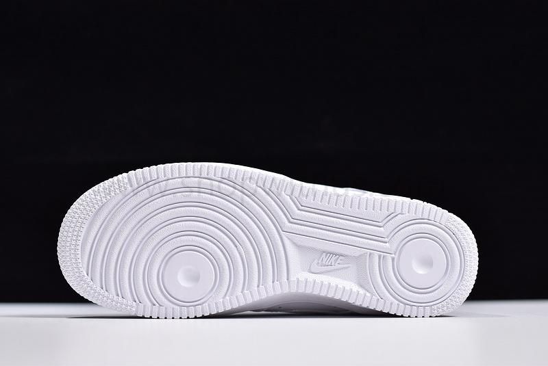 (Real Leather)NikeAir Force 1 AF1 07 - Triple White