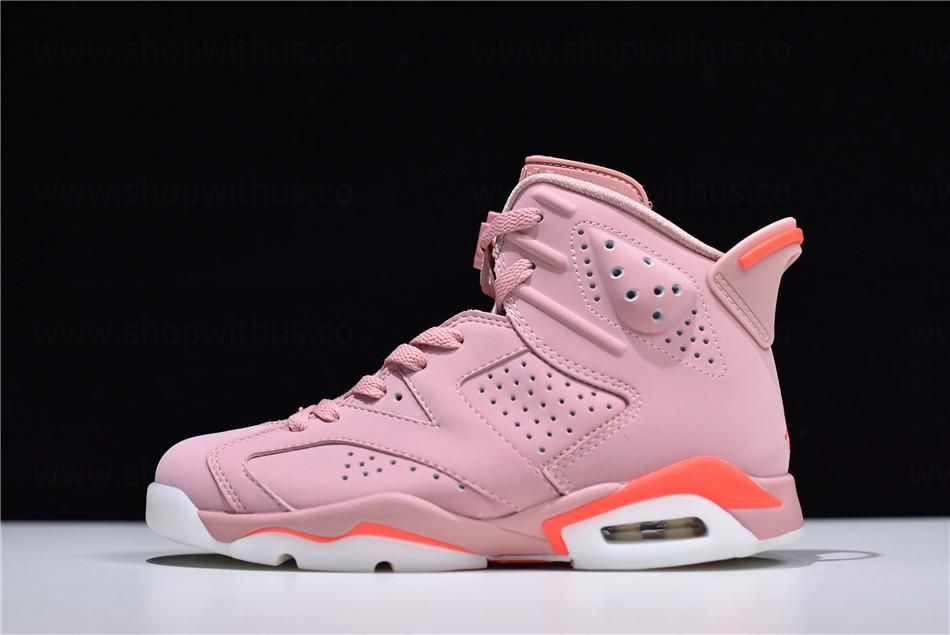 WMNS Aleali May x Air Jordan 6 AJ6 Retro - Millennial Pink