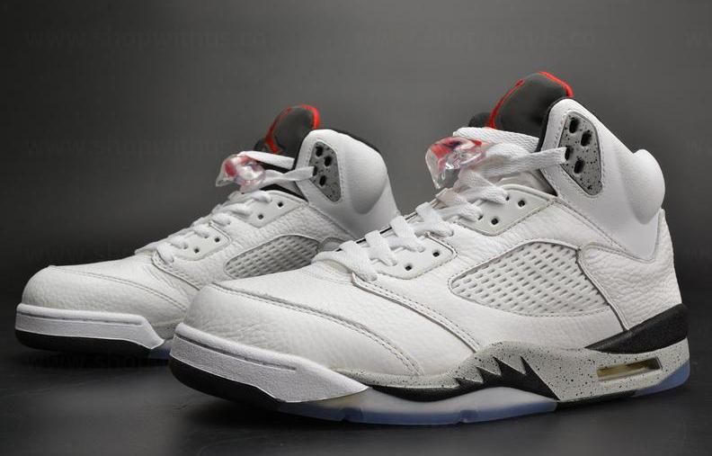 Air Jordan 5 AJ5 Retro - White Cement