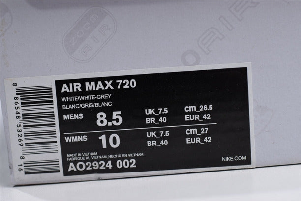 NikeUnisex Air Max 720 - Carbon Grey