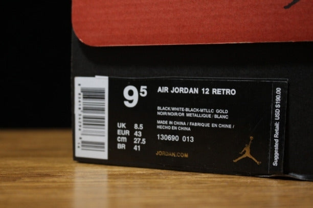Air Jordan 12 AJ12 Retro Basketball Shoes - The Master