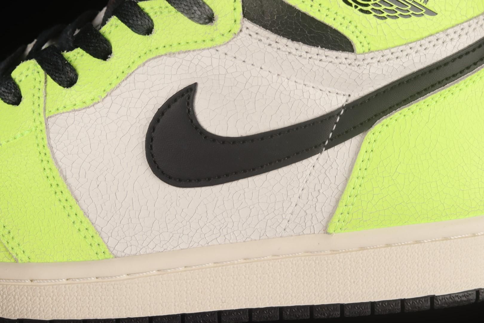 Air Jordan 1 AJ1 High - Visionare Volt-Black