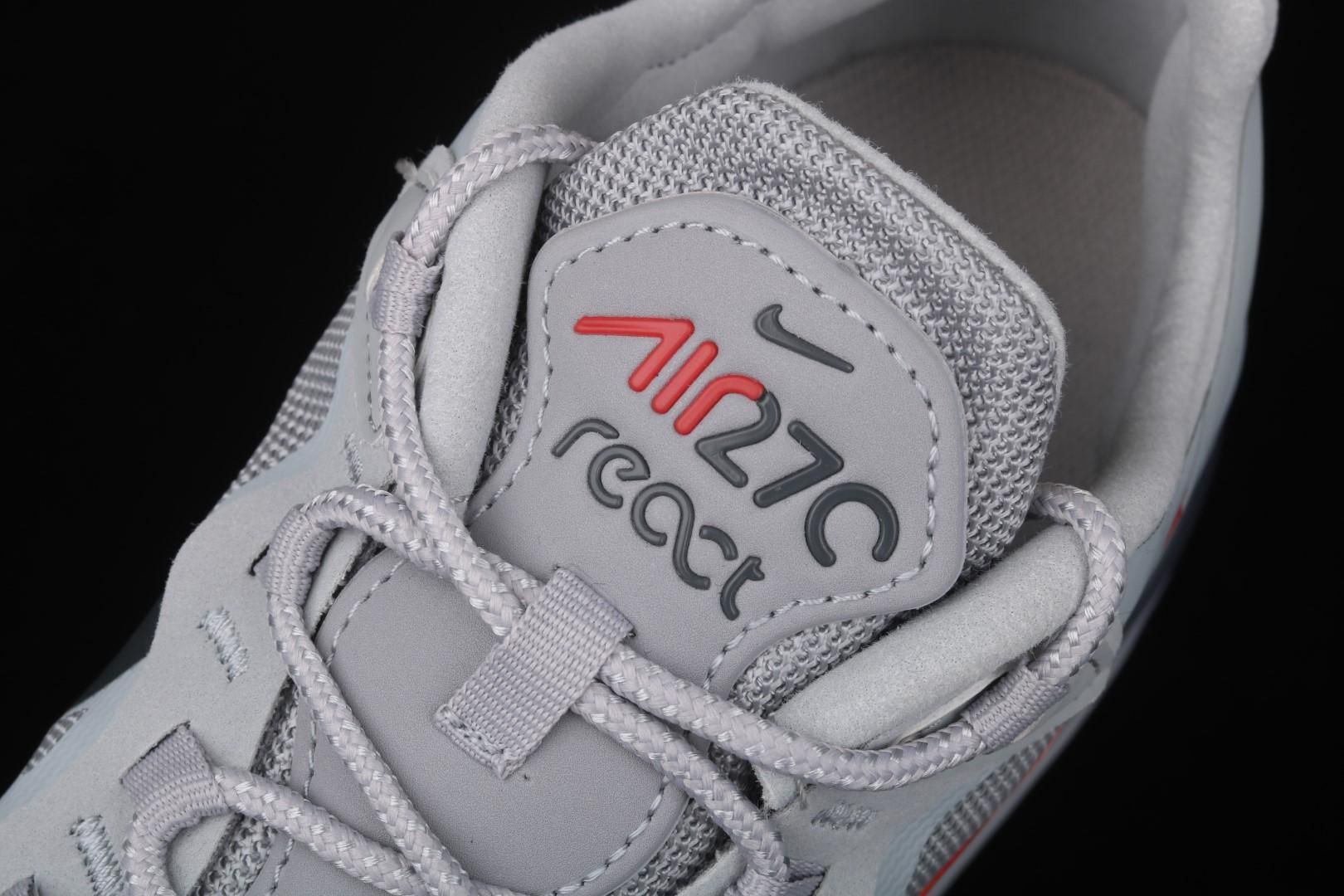 NikeUnisex Air Max 270 AM270 React - Just Do It Grey