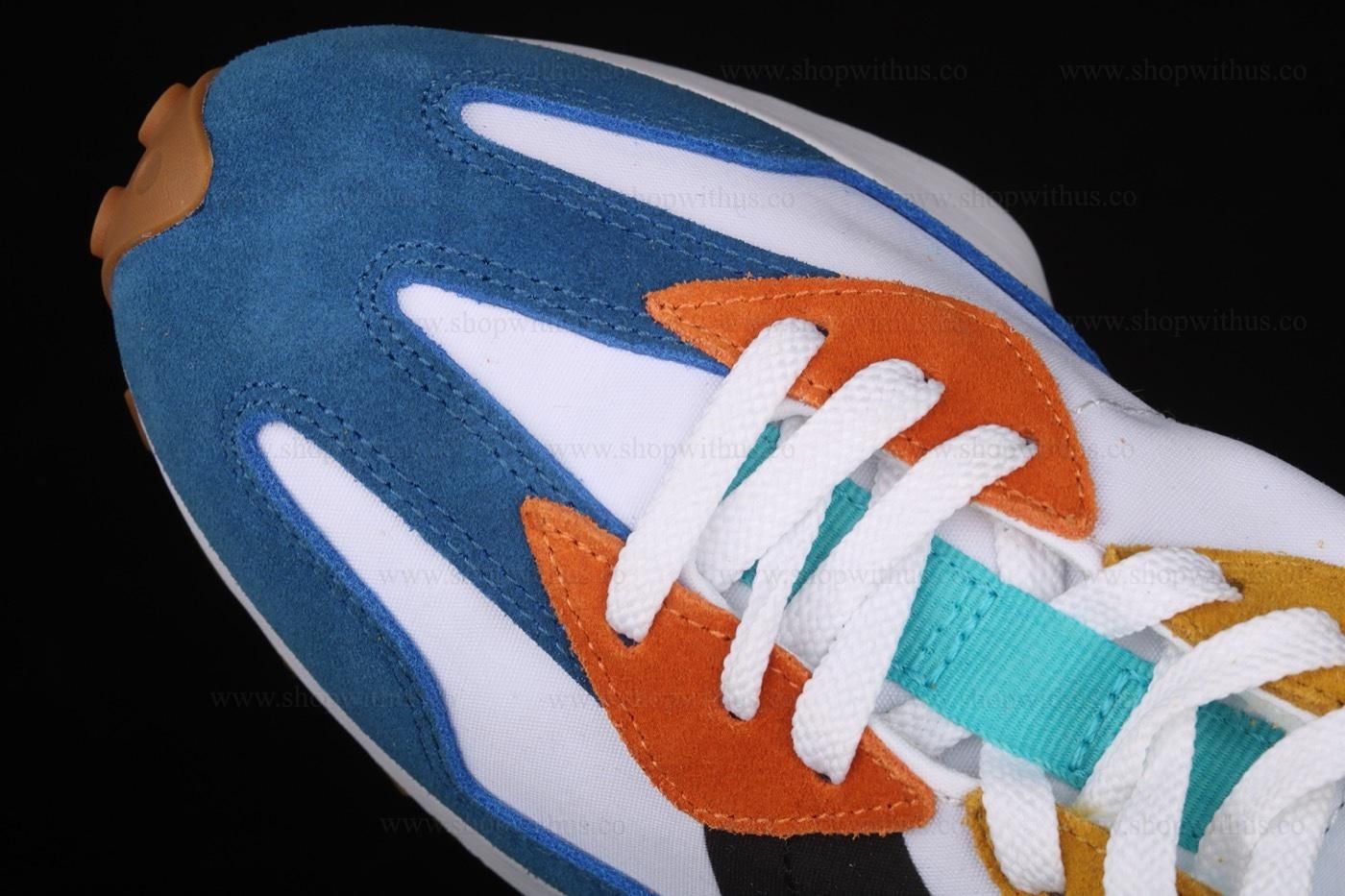 New Balance 327 -Colourful White