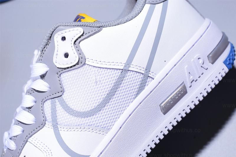 NikeAir Force 1 AF1 React Light - Smoke Grey