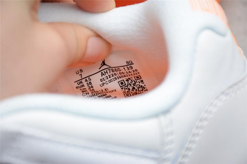 Air Jordan 11 AJ11 Low Retro - Bright Citrus