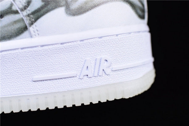 NikeAir Force 1 Low - Skeleton Halloween